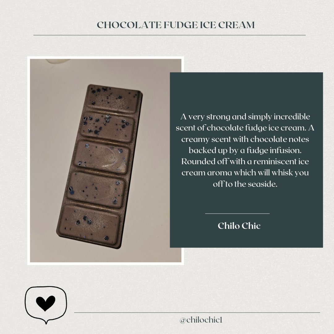 Chocolate Fudge Ice Cream Wax Melt - Chilo Chic