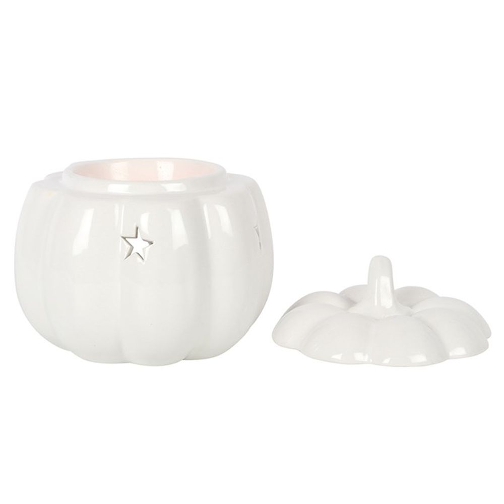 White Pumpkin Oil Burner - Chilo Chic