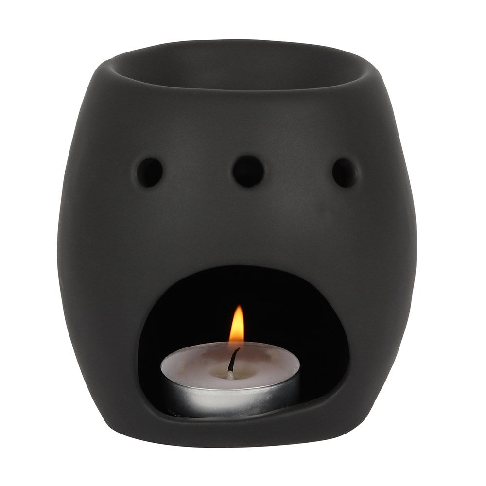 Black Skull Oil Burner - Chilo Chic