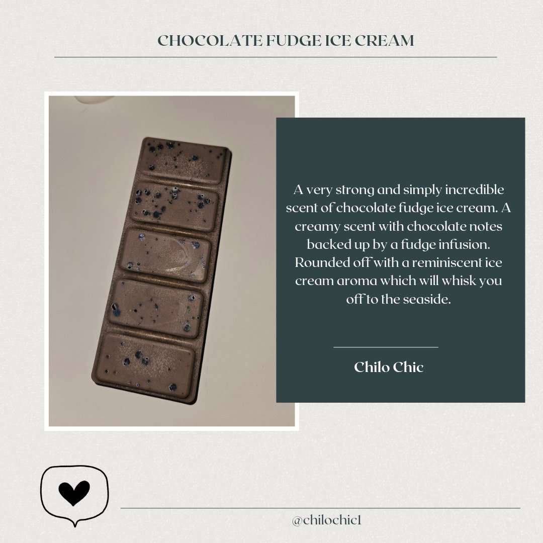 Chocolate Fudge Ice Cream Wax Melt - Chilo Chic