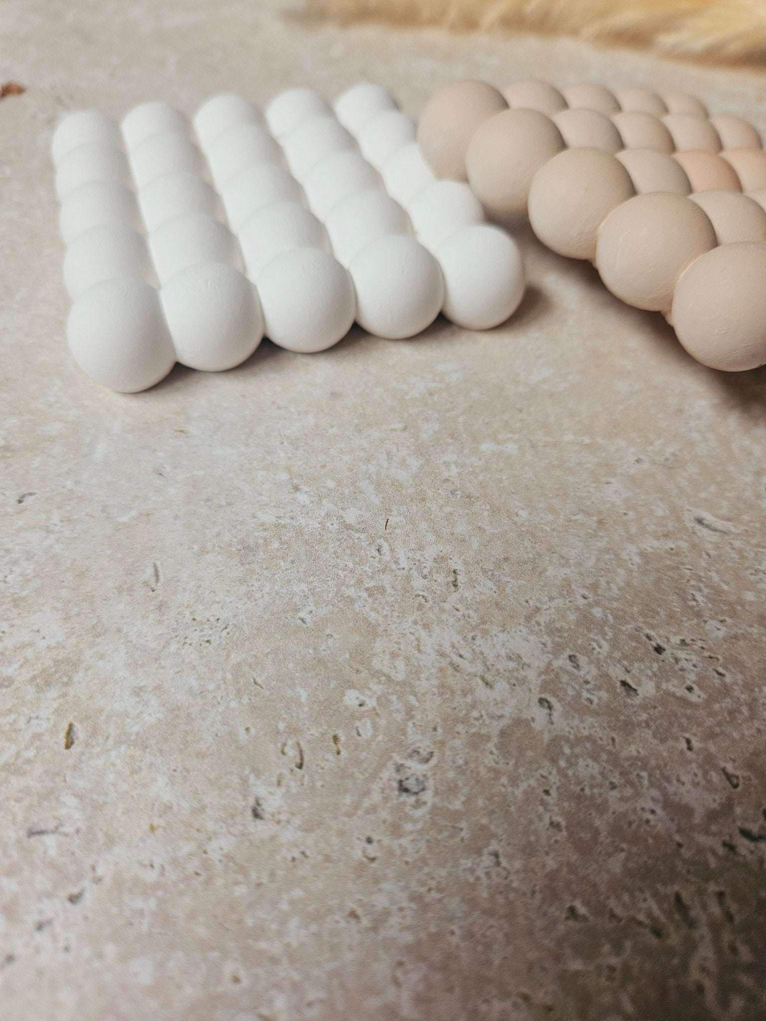 Concrete bubble coaster - Chilo Chic