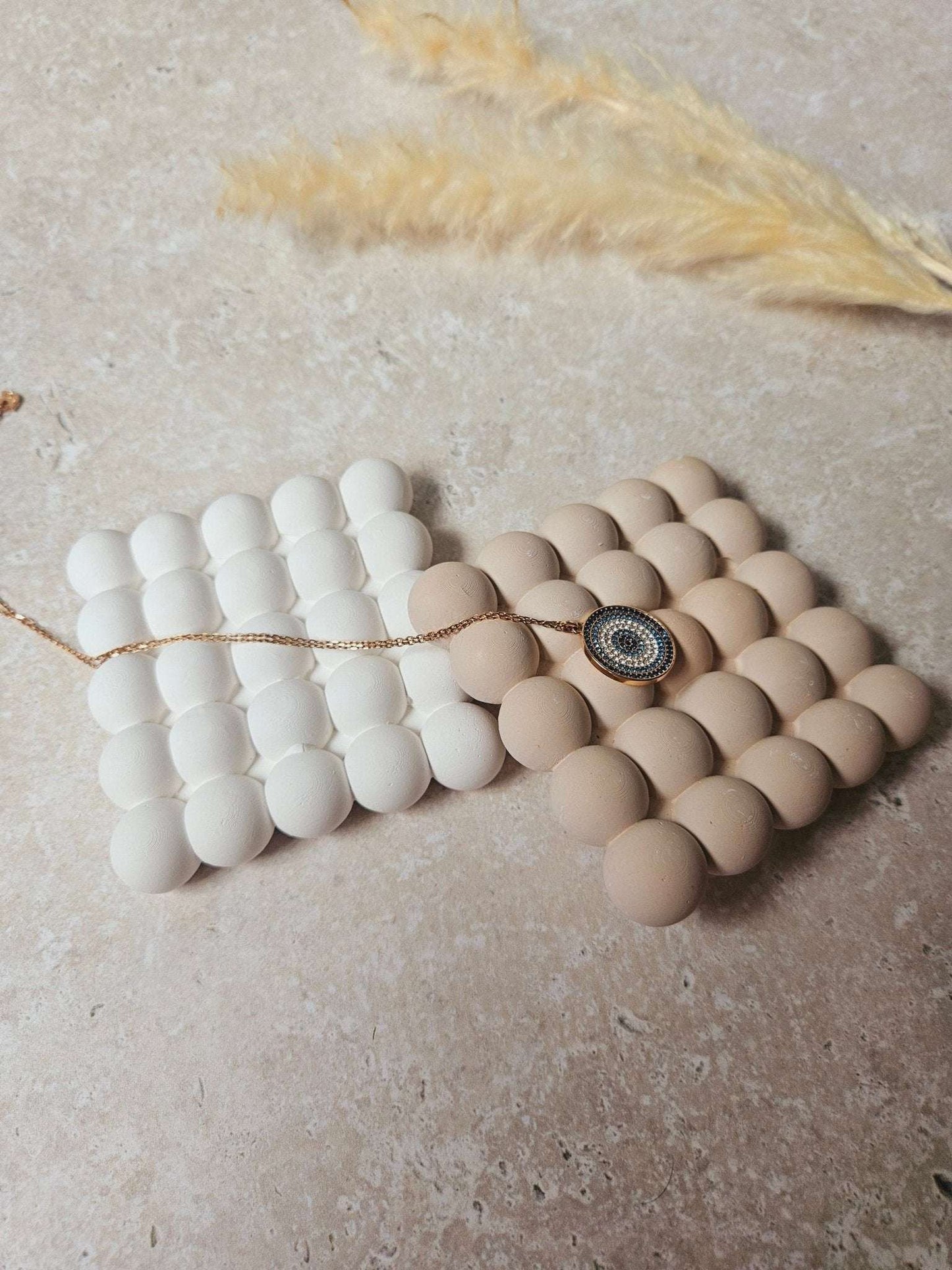 Concrete bubble coaster - Chilo Chic