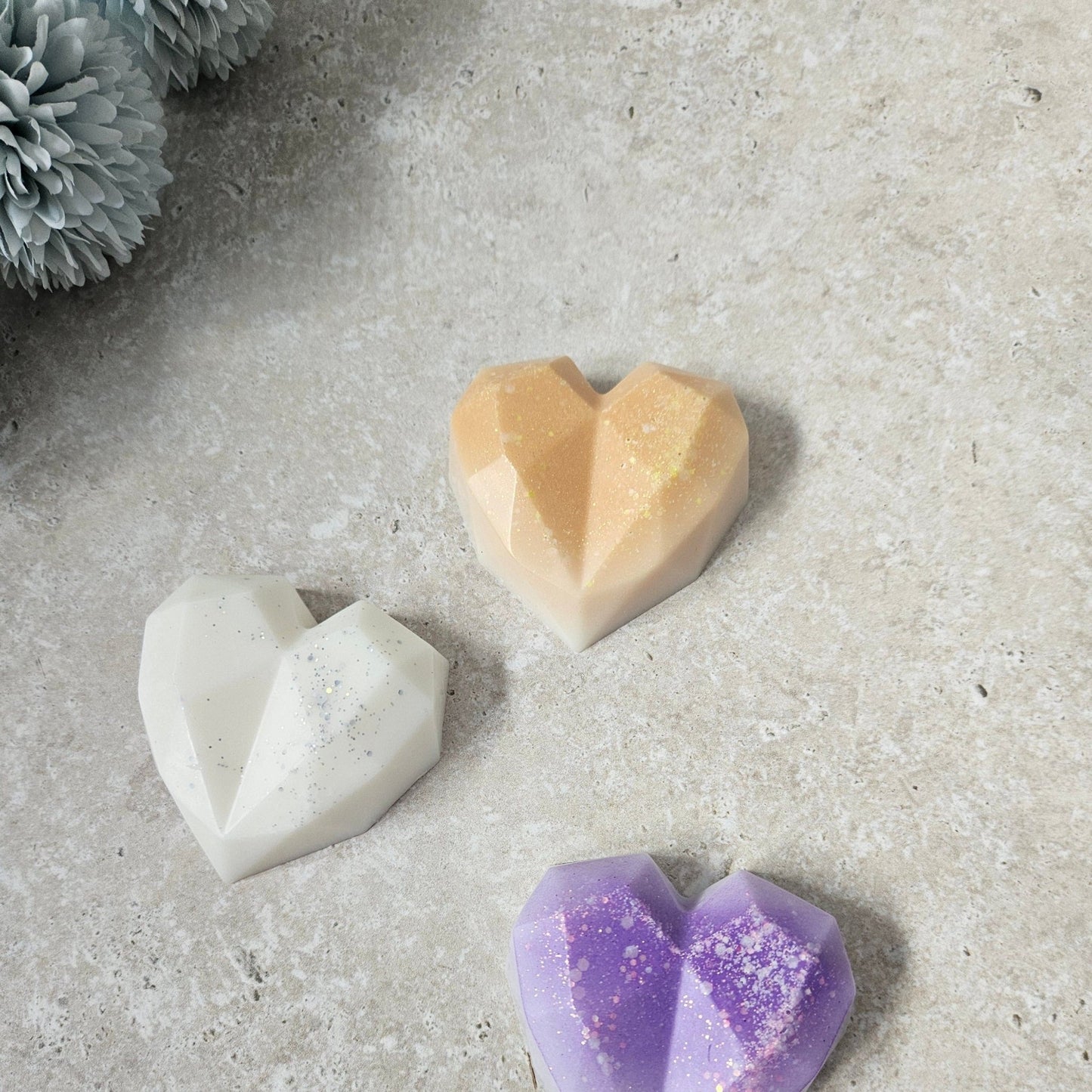 Large Geo Heart Melts - Chilo Chic