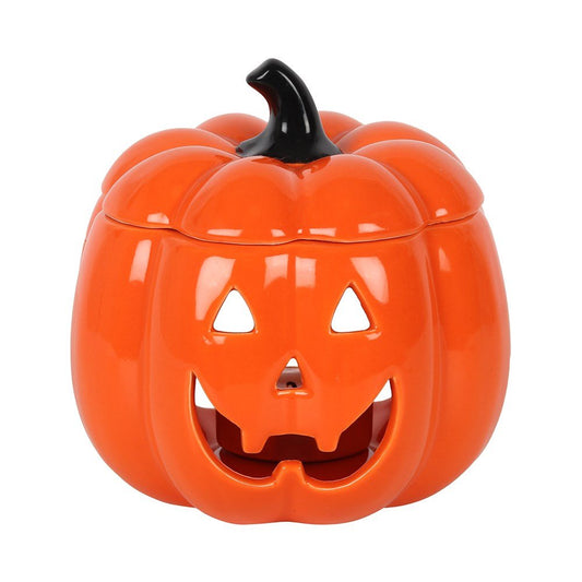 Orange Jack - O - Lantern Oil Burner - Chilo Chic