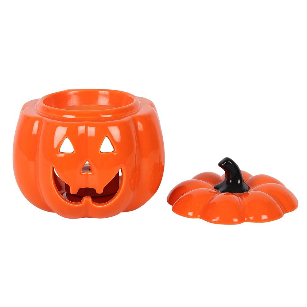 Orange Jack - O - Lantern Oil Burner - Chilo Chic