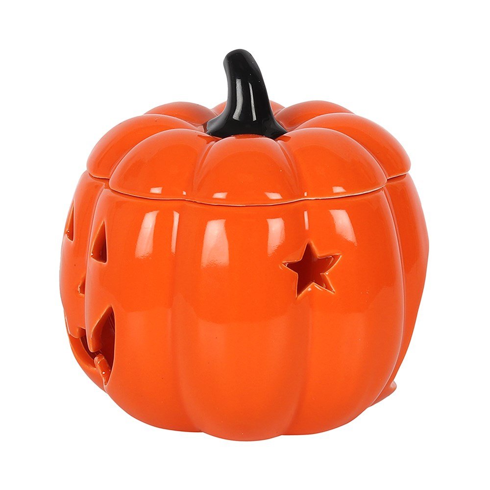 Orange Jack - O - Lantern Oil Burner - Chilo Chic