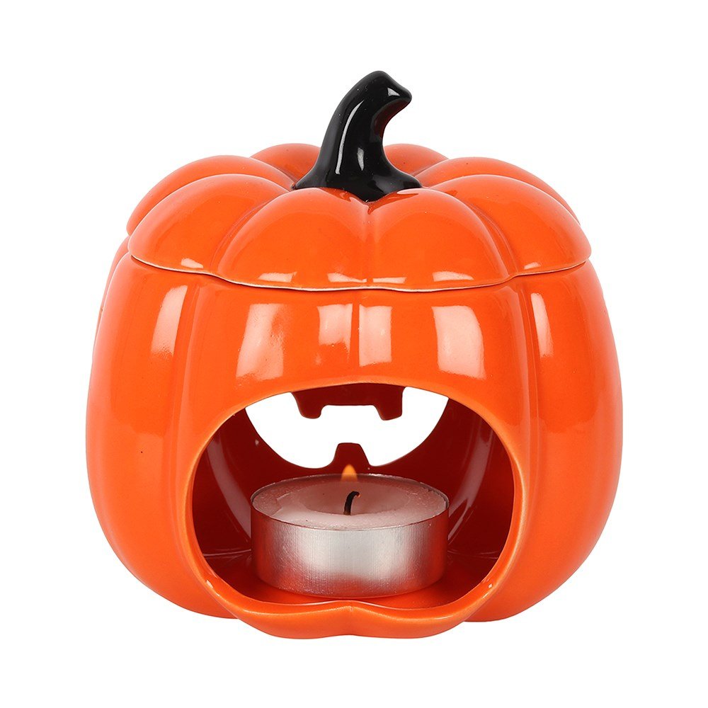 Orange Jack - O - Lantern Oil Burner - Chilo Chic