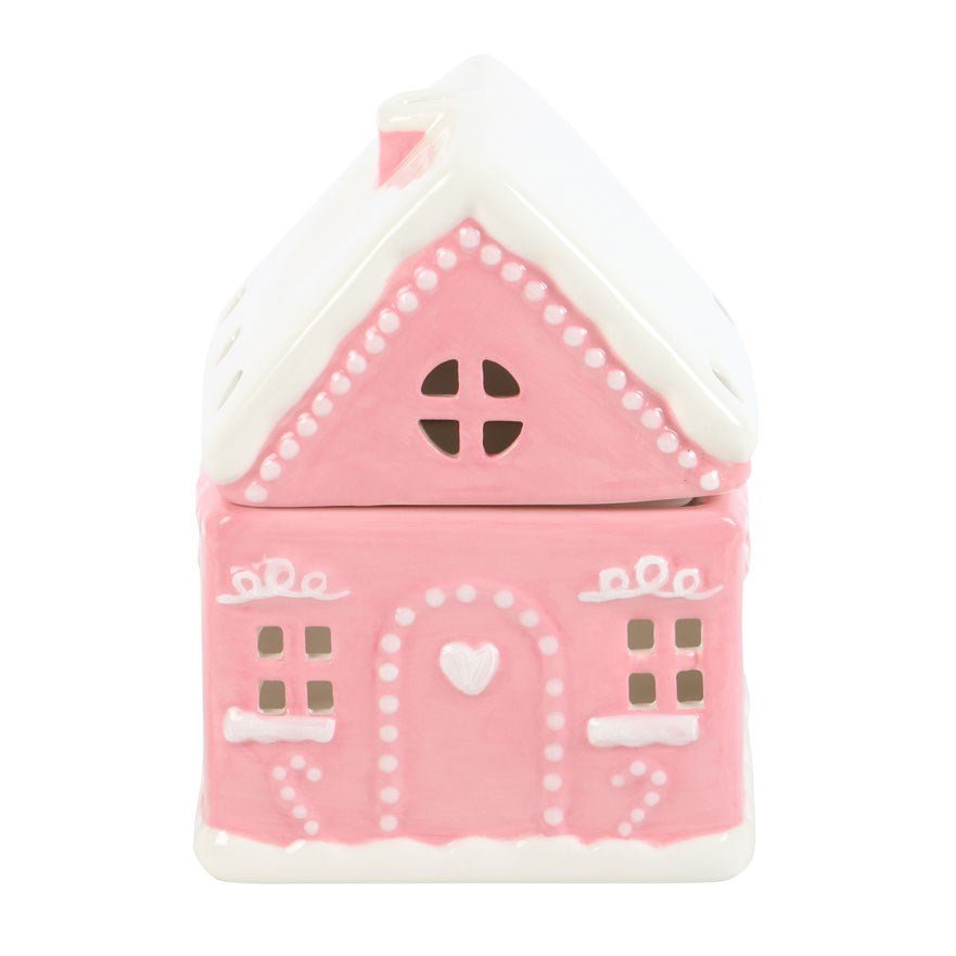 Pink Gingerbread House Oil Burner - Chilo Chic