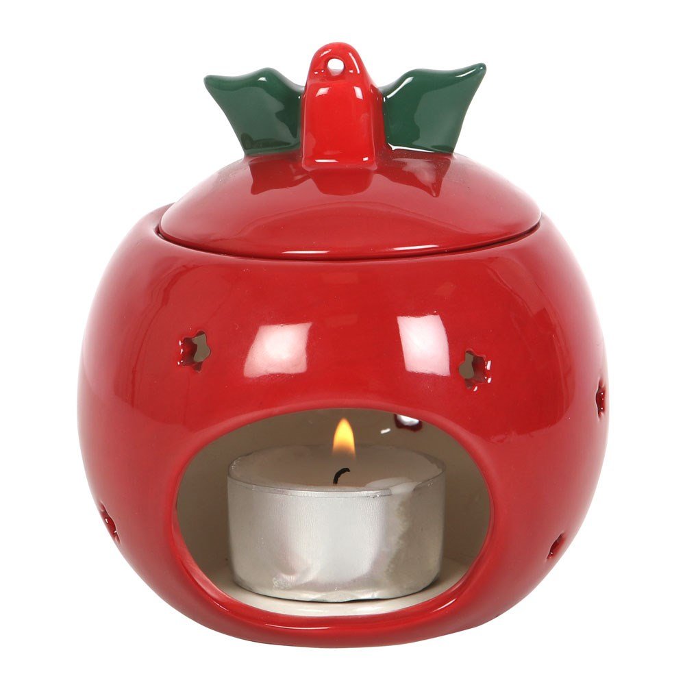 Red Bauble Oil Burner - Chilo Chic