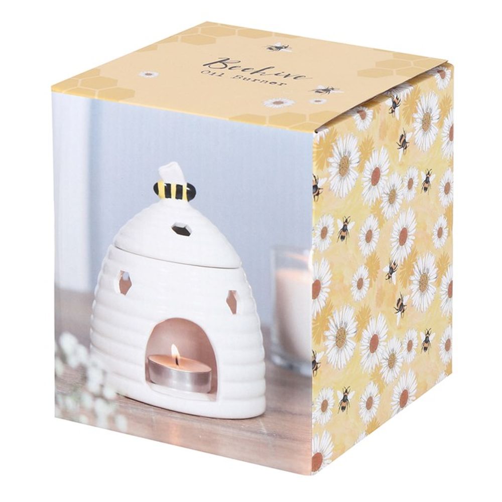 White Beehive Oil Burner - Chilo Chic