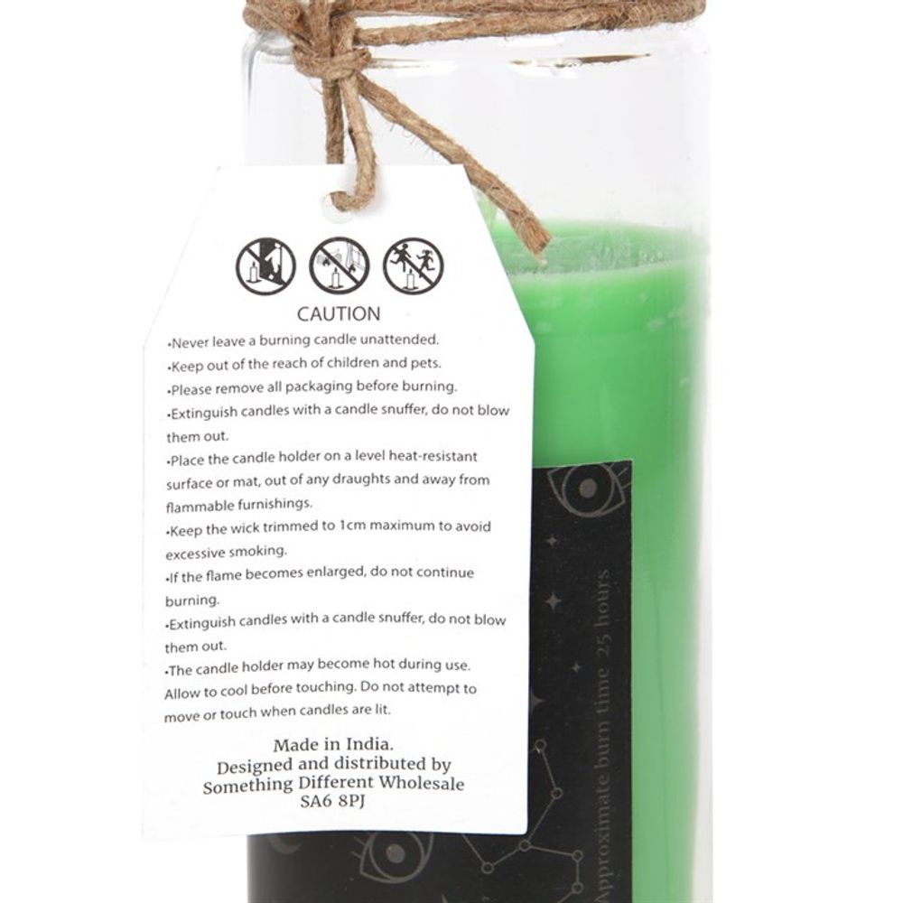 Green Tea 'Luck' Spell Tube Candle - Chilo Chic