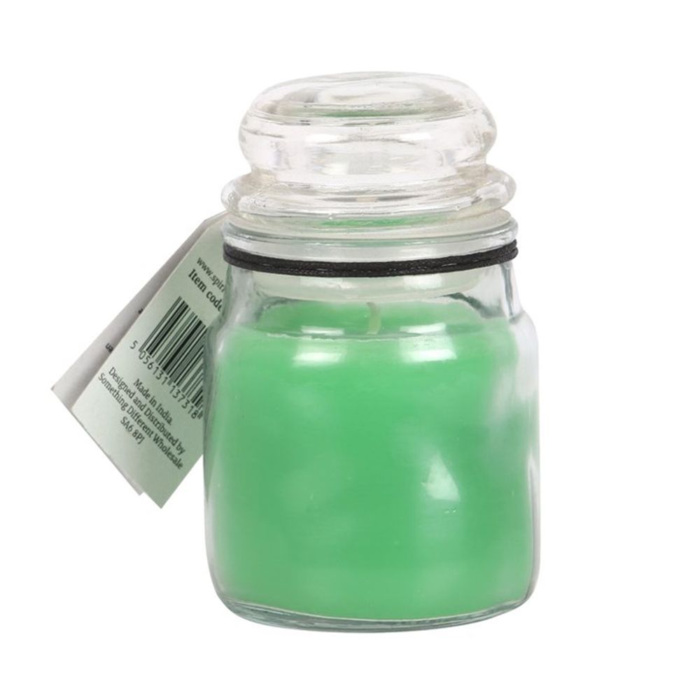 Green Tea 'Luck' Spell Candle Jar - Chilo Chic