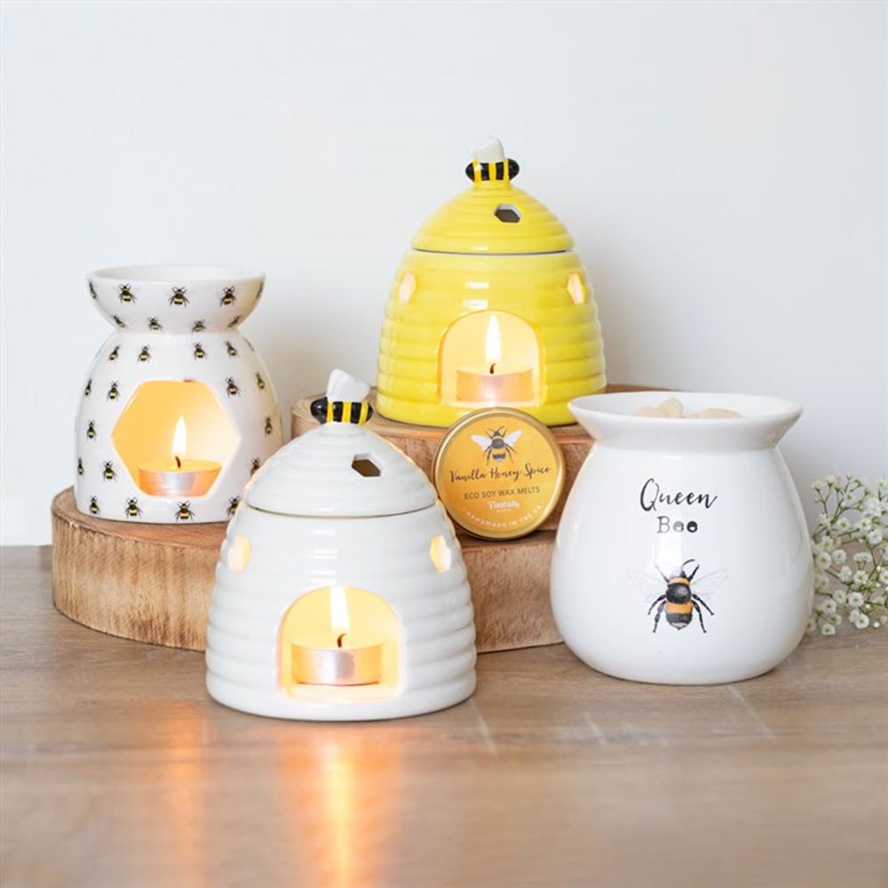 White Beehive Oil Burner - Chilo Chic