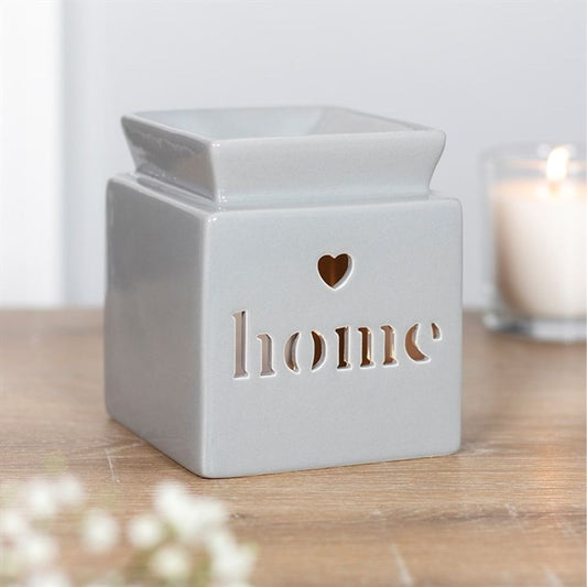 Grey Home Cut Out Oil Burner - Chilo Chic