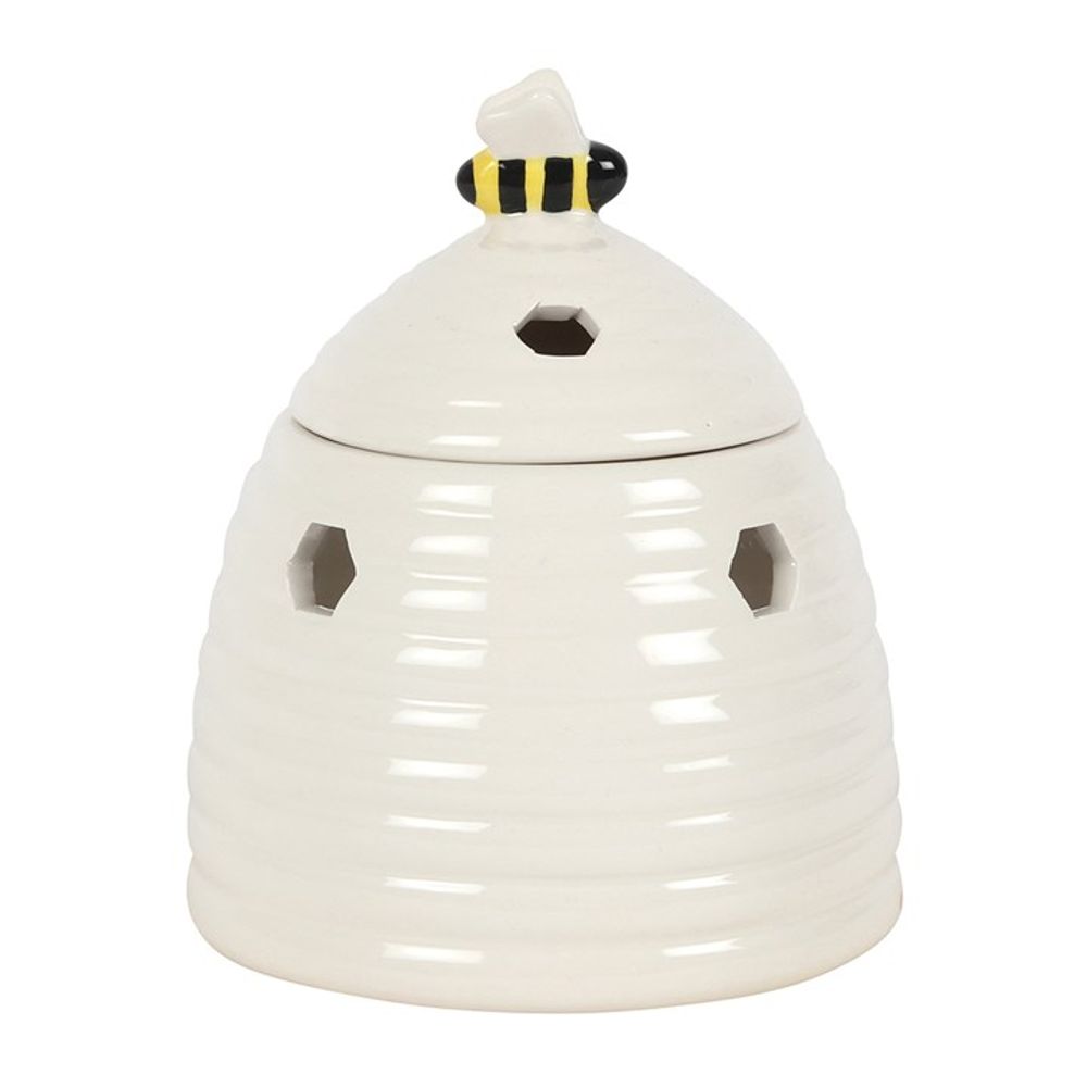 White Beehive Oil Burner - Chilo Chic