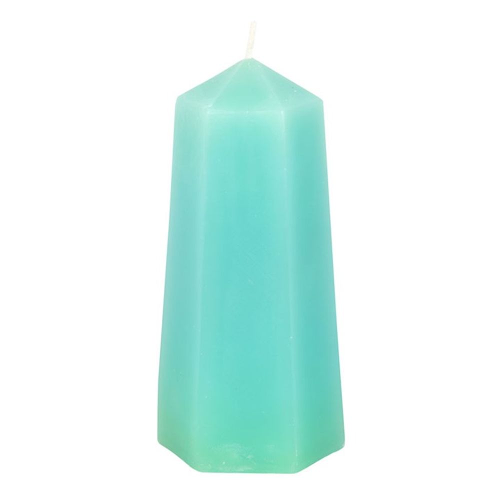 Luck Crystal Candle with Rough Green Aventurine - Chilo Chic