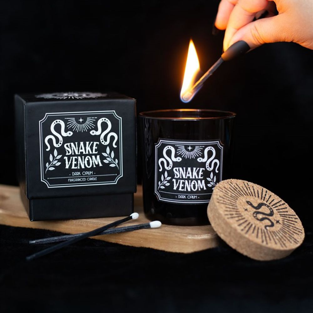 Snake Venom Dark Opium Candle - Chilo Chic