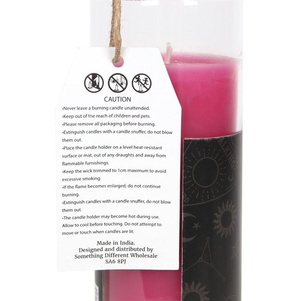 Floral 'Friendship' Spell Tube Candle - Chilo Chic