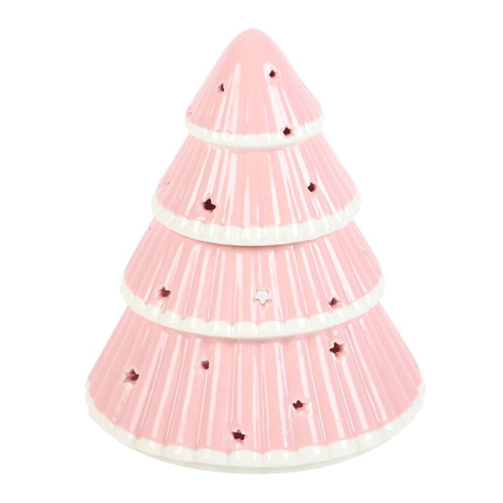 Pink Christmas Tree Oil Burner - Chilo Chic