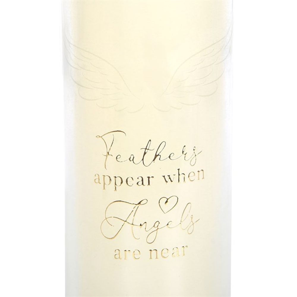 Feathers Appear Vanilla Tube Candle - Chilo Chic