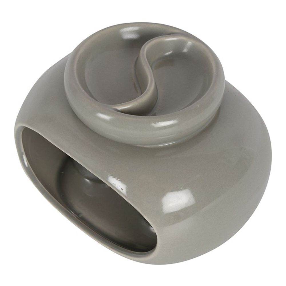 Grey Double Oil Burner